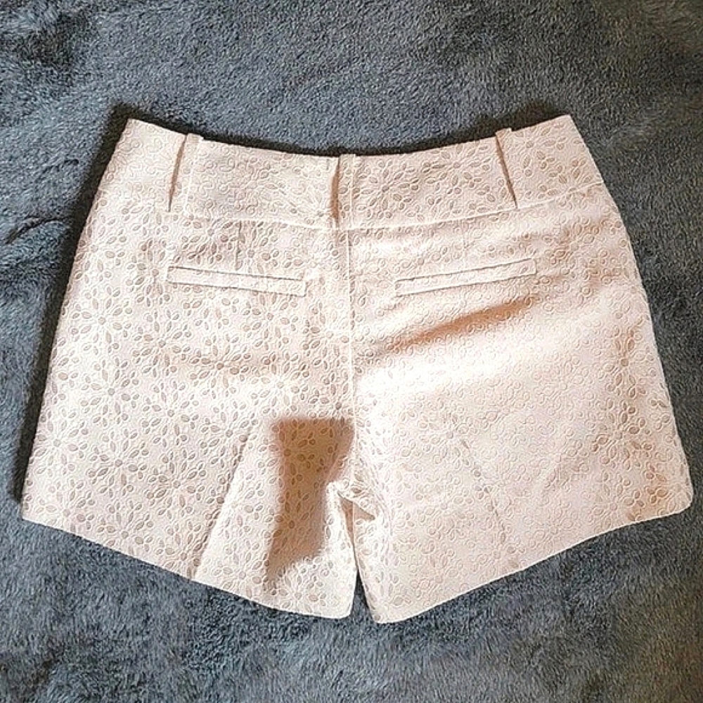 The Limited 0 Low Rise Shorts White Y2K
